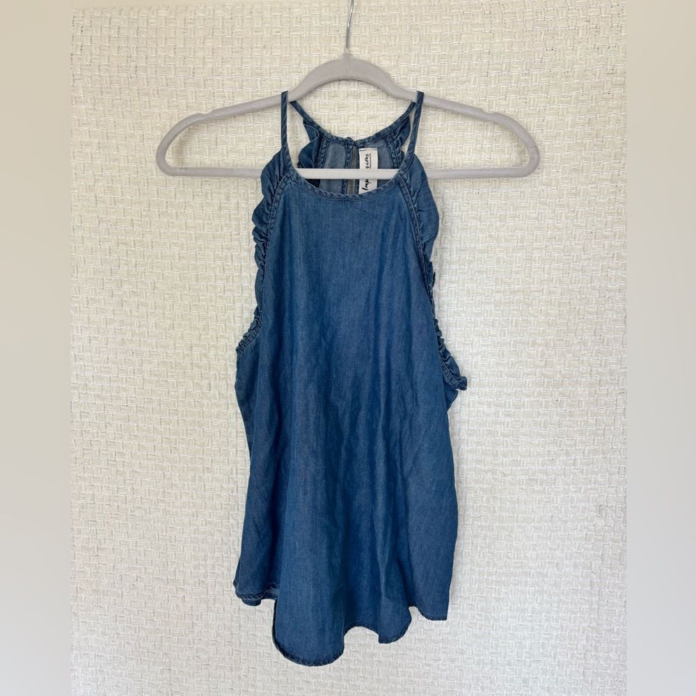 PARADISE POINT CHAMBRAY TANK✨ - Picture 6 of 11